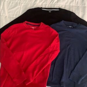 Lot of 3 boys size M thermals.